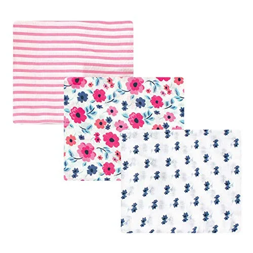 Touched by Nature Muslin Swaddle Blanket in Garden Floral